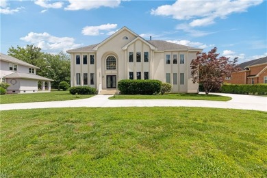 Stunning 5BR/4BA custom home with saltwater inground pool and on Greenbrier Country Club in Virginia - for sale on GolfHomes.com, golf home, golf lot
