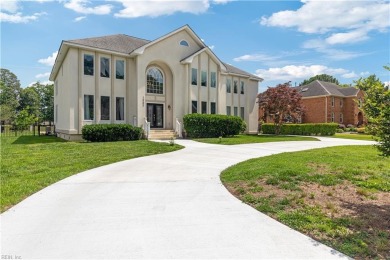 Stunning 5BR/4BA custom home with saltwater inground pool and on Greenbrier Country Club in Virginia - for sale on GolfHomes.com, golf home, golf lot