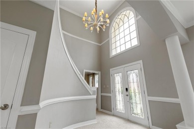 Stunning 5BR/4BA custom home with saltwater inground pool and on Greenbrier Country Club in Virginia - for sale on GolfHomes.com, golf home, golf lot