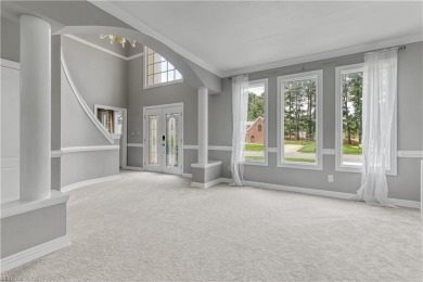 Stunning 5BR/4BA custom home with saltwater inground pool and on Greenbrier Country Club in Virginia - for sale on GolfHomes.com, golf home, golf lot