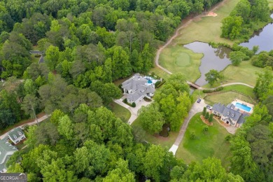 Gorgeous modern estate on amazing private lot with incredible on Whitewater Creek in Georgia - for sale on GolfHomes.com, golf home, golf lot