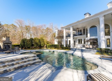 Gorgeous modern estate on amazing private lot with incredible on Whitewater Creek in Georgia - for sale on GolfHomes.com, golf home, golf lot