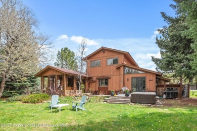 A beautiful corner lot location on a stream in the one-of-a-kind on Ranch at Roaring Fork Golf Course in Colorado - for sale on GolfHomes.com, golf home, golf lot
