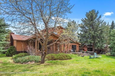 A beautiful corner lot location on a stream in the one-of-a-kind on Ranch at Roaring Fork Golf Course in Colorado - for sale on GolfHomes.com, golf home, golf lot