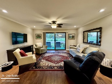 Gorgeous remodeled and well-maintained townhouse style condo on Marysville Golf Course in Michigan - for sale on GolfHomes.com, golf home, golf lot