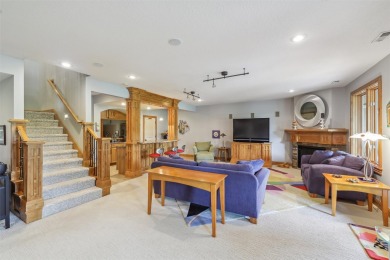 Discover refined elegance in this exceptional walkout ranch on Glen Oaks Country Club in Iowa - for sale on GolfHomes.com, golf home, golf lot