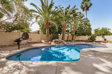 Welcome to this stunning 4-bed, 3-bath home in a gated on Palm Valley Golf Club  in Arizona - for sale on GolfHomes.com, golf home, golf lot