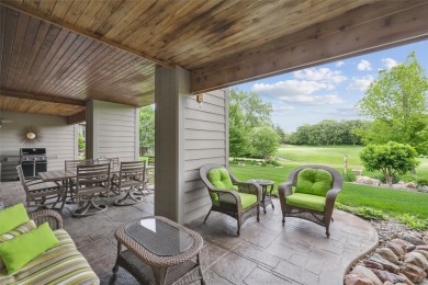 Discover refined elegance in this exceptional walkout ranch on Glen Oaks Country Club in Iowa - for sale on GolfHomes.com, golf home, golf lot