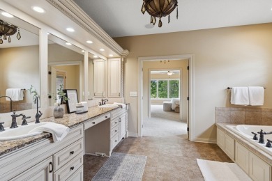 Welcome to luxury living in this stunning 4-bedroom, brick on Glen Oaks Country Club in Iowa - for sale on GolfHomes.com, golf home, golf lot