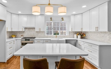 Beautifully updated Irving Park Cape where timeless charm meets on Greensboro Country Club in North Carolina - for sale on GolfHomes.com, golf home, golf lot