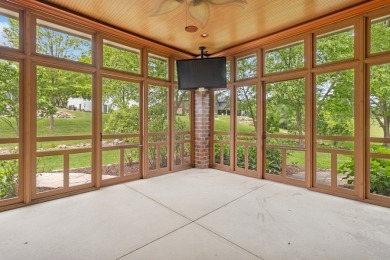 Welcome to luxury living in this stunning 4-bedroom, brick on Glen Oaks Country Club in Iowa - for sale on GolfHomes.com, golf home, golf lot
