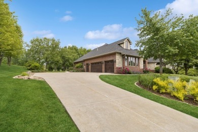 Welcome to luxury living in this stunning 4-bedroom, brick on Glen Oaks Country Club in Iowa - for sale on GolfHomes.com, golf home, golf lot