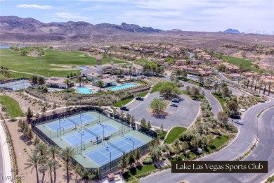 Nestled on Reflection Bay Golf Course and offering three on Reflection Bay Golf Club in Nevada - for sale on GolfHomes.com, golf home, golf lot