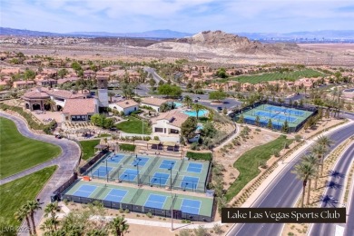 Nestled on Reflection Bay Golf Course and offering three on Reflection Bay Golf Club in Nevada - for sale on GolfHomes.com, golf home, golf lot