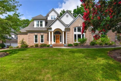 Welcome to this stunning, custom built, all brick home, backing on Grandover Resort in North Carolina - for sale on GolfHomes.com, golf home, golf lot