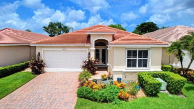 Open plan great house with high ceilings.  Located in the on Wycliffe Golf and Country Club in Florida - for sale on GolfHomes.com, golf home, golf lot