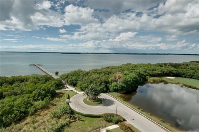 Enjoy stunning lake and golf course views from this lovely on Terra Ceia Golf and Country Club in Florida - for sale on GolfHomes.com, golf home, golf lot