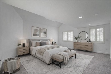 Inside the prestigious Tudor Park at Queensridge, a masterclass on Badlands Golf Club in Nevada - for sale on GolfHomes.com, golf home, golf lot