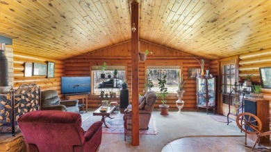 Charming Log Home (with 4 adjoining parcels for over 1 acre of on Hardwoods Golf Club At Mille Lacs in Minnesota - for sale on GolfHomes.com, golf home, golf lot