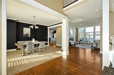 Looking lovely in Leawood is this 1.5 story home with a on Ironhorse Golf Club in Kansas - for sale on GolfHomes.com, golf home, golf lot