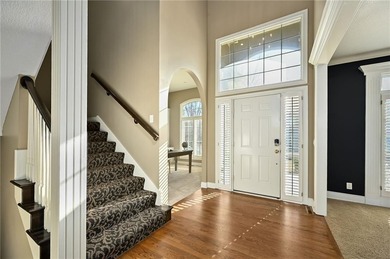 Looking lovely in Leawood is this 1.5 story home with a on Ironhorse Golf Club in Kansas - for sale on GolfHomes.com, golf home, golf lot