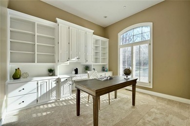 Looking lovely in Leawood is this 1.5 story home with a on Ironhorse Golf Club in Kansas - for sale on GolfHomes.com, golf home, golf lot