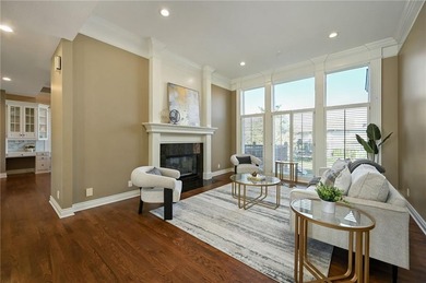 Looking lovely in Leawood is this 1.5 story home with a on Ironhorse Golf Club in Kansas - for sale on GolfHomes.com, golf home, golf lot