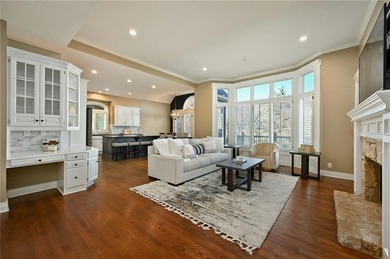 Looking lovely in Leawood is this 1.5 story home with a on Ironhorse Golf Club in Kansas - for sale on GolfHomes.com, golf home, golf lot