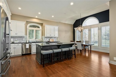 Looking lovely in Leawood is this 1.5 story home with a on Ironhorse Golf Club in Kansas - for sale on GolfHomes.com, golf home, golf lot