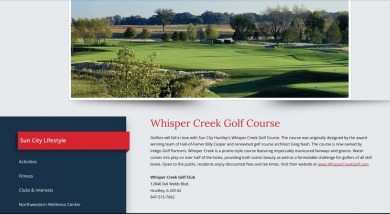 COME SEE ONE OF THE LARGEST OF THE VILLA MODELS WITH A PRIVATE on Whisper Creek Golf Club in Illinois - for sale on GolfHomes.com, golf home, golf lot