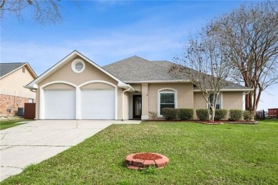 Pristine waterfront home with views of Oak Harbor Golf Course. 4 on Oak Harbor Golf Club in Louisiana - for sale on GolfHomes.com, golf home, golf lot