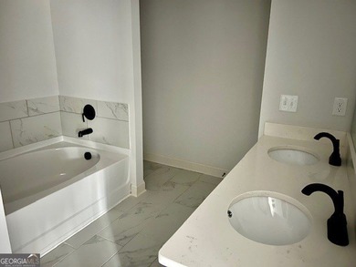 Brand New Construction without the wait time as home is already on Barrington Hall Golf Course in Georgia - for sale on GolfHomes.com, golf home, golf lot