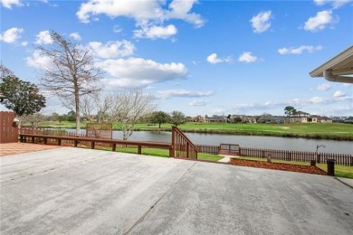 Pristine waterfront home with views of Oak Harbor Golf Course. 4 on Oak Harbor Golf Club in Louisiana - for sale on GolfHomes.com, golf home, golf lot