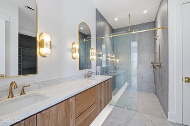 Luxury 2025 New Construction - Steps to the Gulf with Private on Sharks Tooth Golf Club in Florida - for sale on GolfHomes.com, golf home, golf lot