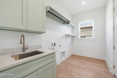 Luxury 2025 New Construction - Steps to the Gulf with Private on Sharks Tooth Golf Club in Florida - for sale on GolfHomes.com, golf home, golf lot