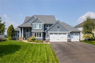 Pristine 5 BR, 4 BA, 2 story that backs up to magnificent Eagle on Eagle Valley Golf Course in Minnesota - for sale on GolfHomes.com, golf home, golf lot