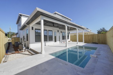 Luxury 2025 New Construction - Steps to the Gulf with Private on Sharks Tooth Golf Club in Florida - for sale on GolfHomes.com, golf home, golf lot