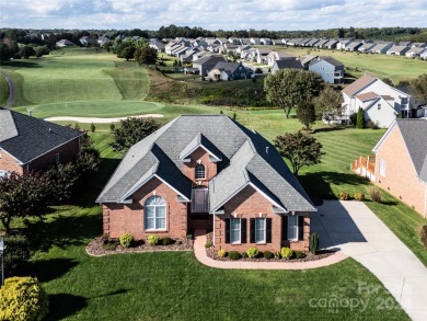 This beautiful 3-bedroom brick ranch is perfectly situated on on Fox Den Country Club in North Carolina - for sale on GolfHomes.com, golf home, golf lot