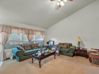 This tri-level home is ideally situated on Hole No. 1 of Willow on Willow Pond Golf Course in Illinois - for sale on GolfHomes.com, golf home, golf lot