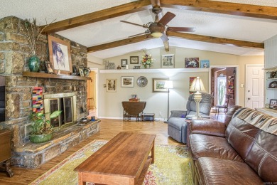 This charming home is on a corner lot with common property on on DeSoto Golf Course in Arkansas - for sale on GolfHomes.com, golf home, golf lot