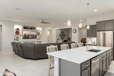 Stunning 3-bed, 2.5-bath Voyage model on the mountain side of on Copper Canyon Golf Club in Arizona - for sale on GolfHomes.com, golf home, golf lot