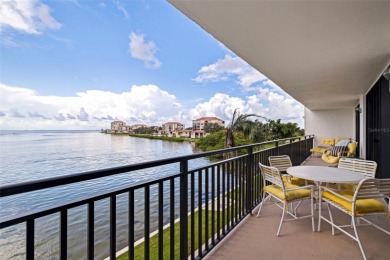 Unobstructed views of Tampa Bay  Sunshine Skyway Bridge from on Isla Del Sol Yacht and Country Club in Florida - for sale on GolfHomes.com, golf home, golf lot