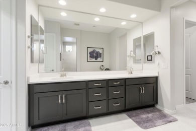 Stunning 3-bed, 2.5-bath Voyage model on the mountain side of on Copper Canyon Golf Club in Arizona - for sale on GolfHomes.com, golf home, golf lot