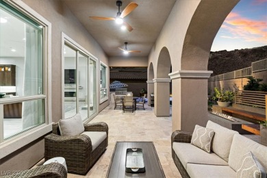 Experience resort-style living in this luxurious single-story on South Shore At Lake Las Vegas in Nevada - for sale on GolfHomes.com, golf home, golf lot