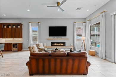 Experience resort-style living in this luxurious single-story on South Shore At Lake Las Vegas in Nevada - for sale on GolfHomes.com, golf home, golf lot