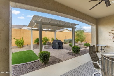 Stunning 3-bed, 2.5-bath Voyage model on the mountain side of on Copper Canyon Golf Club in Arizona - for sale on GolfHomes.com, golf home, golf lot