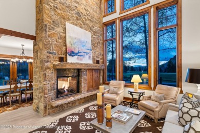 Tucked away for off-street privacy and backing right up to the on Aspen Golf Club in Colorado - for sale on GolfHomes.com, golf home, golf lot