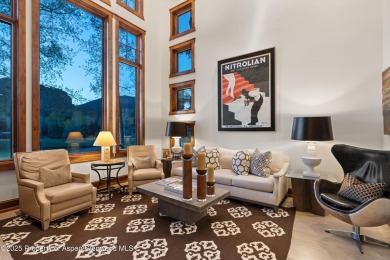 Tucked away for off-street privacy and backing right up to the on Aspen Golf Club in Colorado - for sale on GolfHomes.com, golf home, golf lot