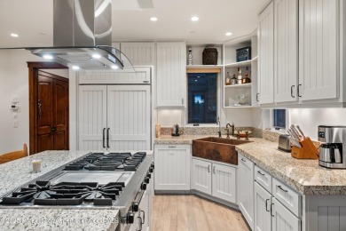 Tucked away for off-street privacy and backing right up to the on Aspen Golf Club in Colorado - for sale on GolfHomes.com, golf home, golf lot