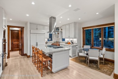 Tucked away for off-street privacy and backing right up to the on Aspen Golf Club in Colorado - for sale on GolfHomes.com, golf home, golf lot